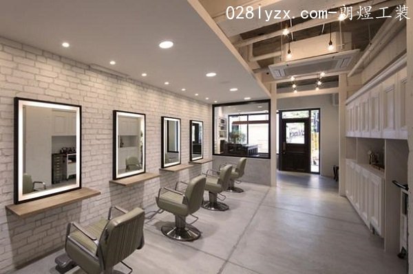 成都理发店装修要点
