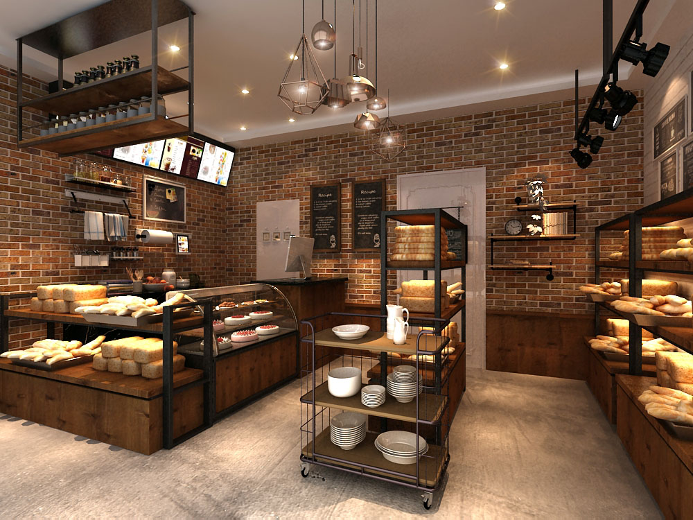 成都蛋糕店铺装修|如何合理的进行店铺布局?