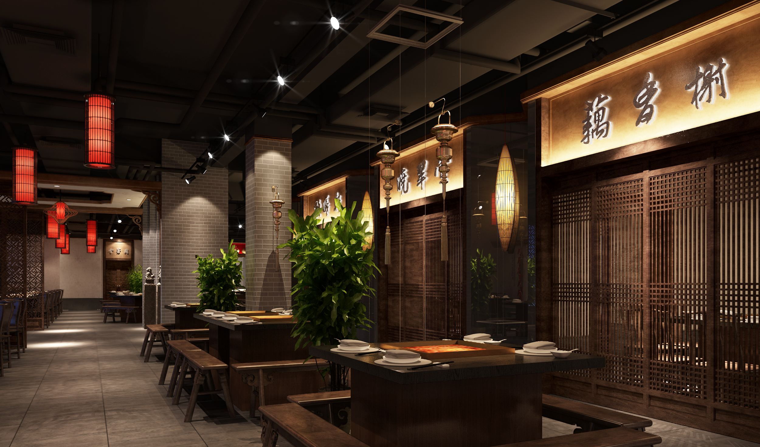 100平左右小型自助火锅店|如何装修才能既省钱又出效果?
