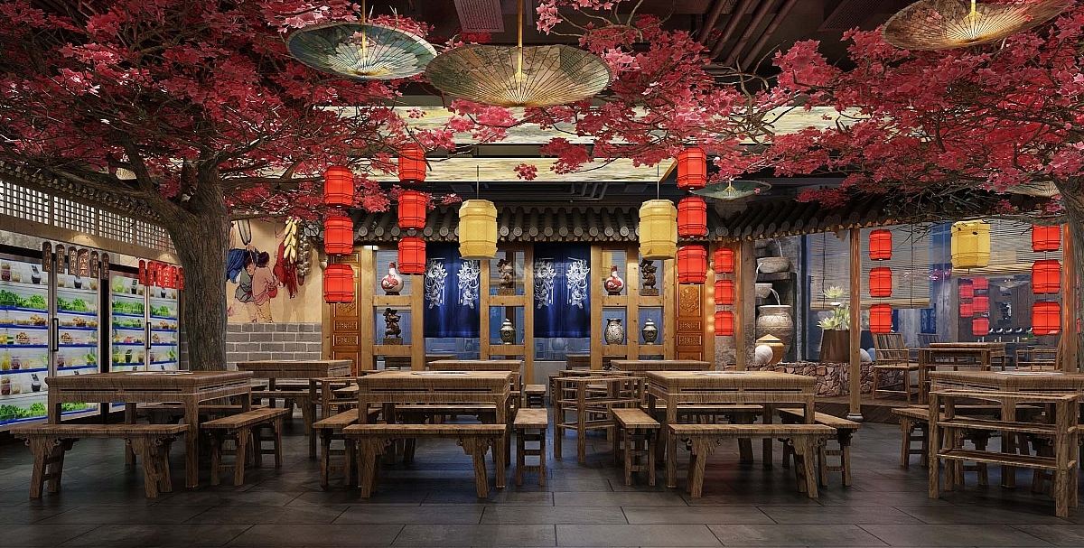 火锅店装修使用仿古瓦装修效果怎么样?仿古瓦有什么特点?