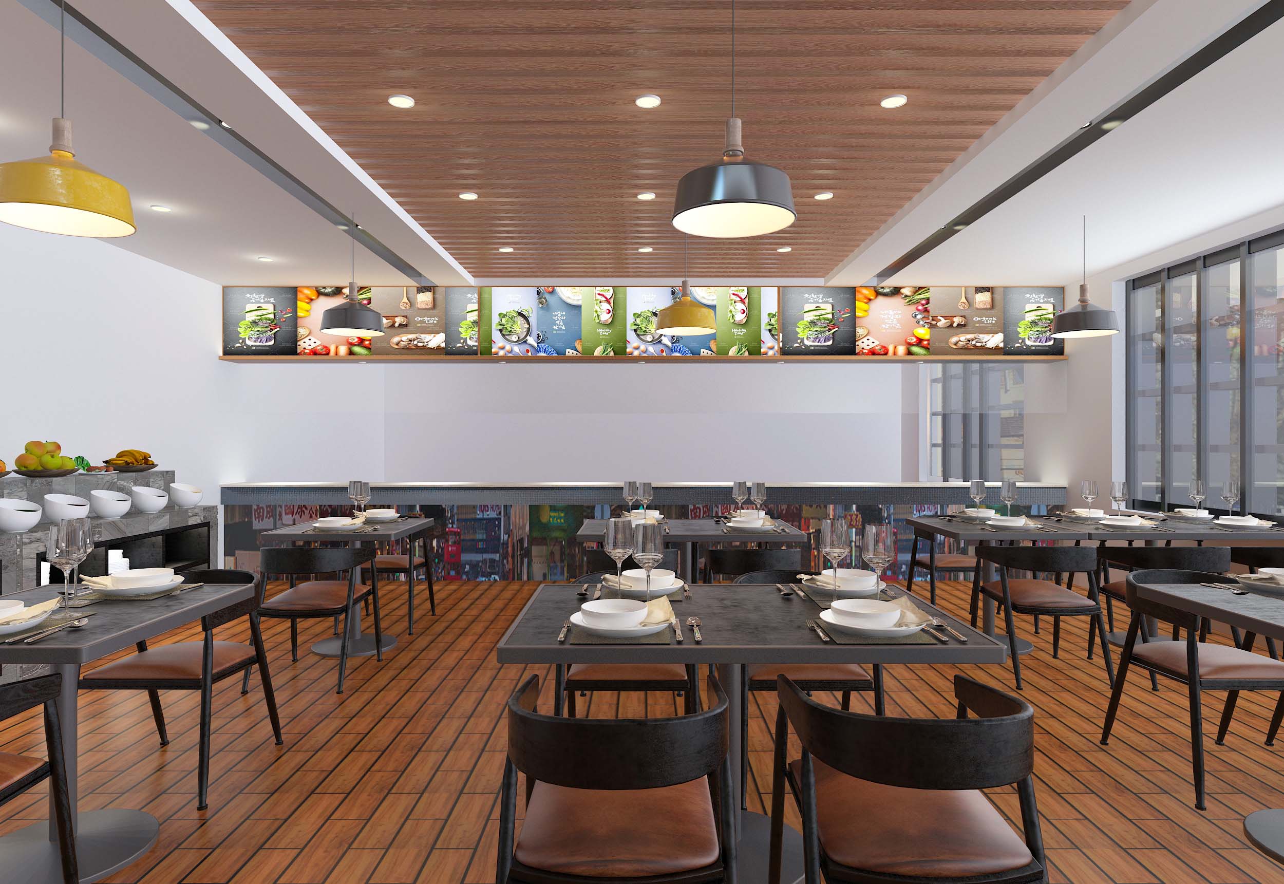 正宗港式茶餐厅装修设计方法分享