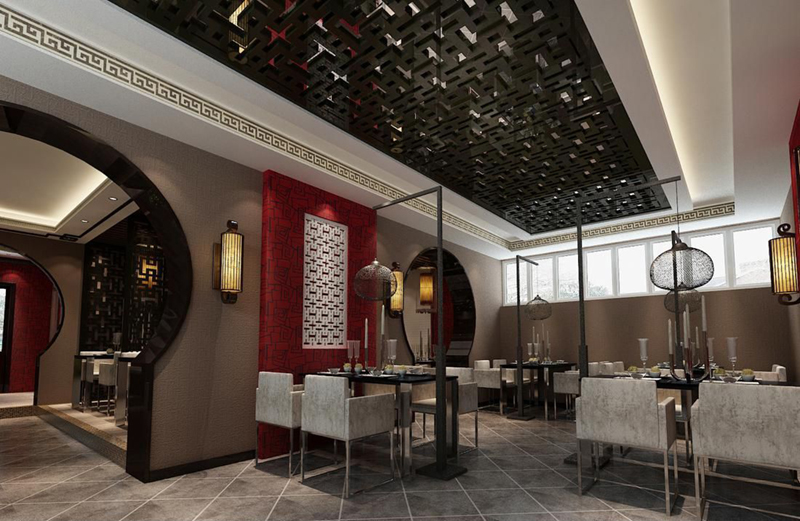 中式风格餐厅装修设计效果图