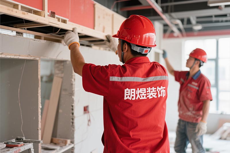 火锅店装修公司施工检查