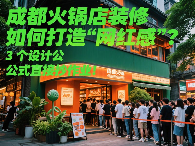 成都火锅店装修如何打造“网红感”？3个设计公式直接抄作业！