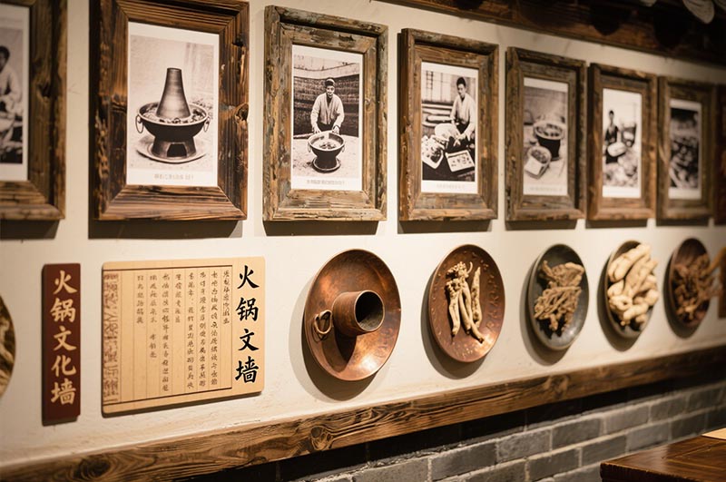 火锅发展史介绍墙