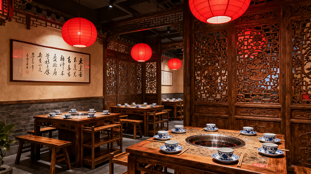 火锅店中式装修一平米大概要多少钱？全解析来了！